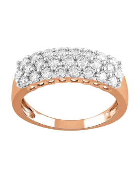 14ct Rose Gold Diamond Ring - 783548