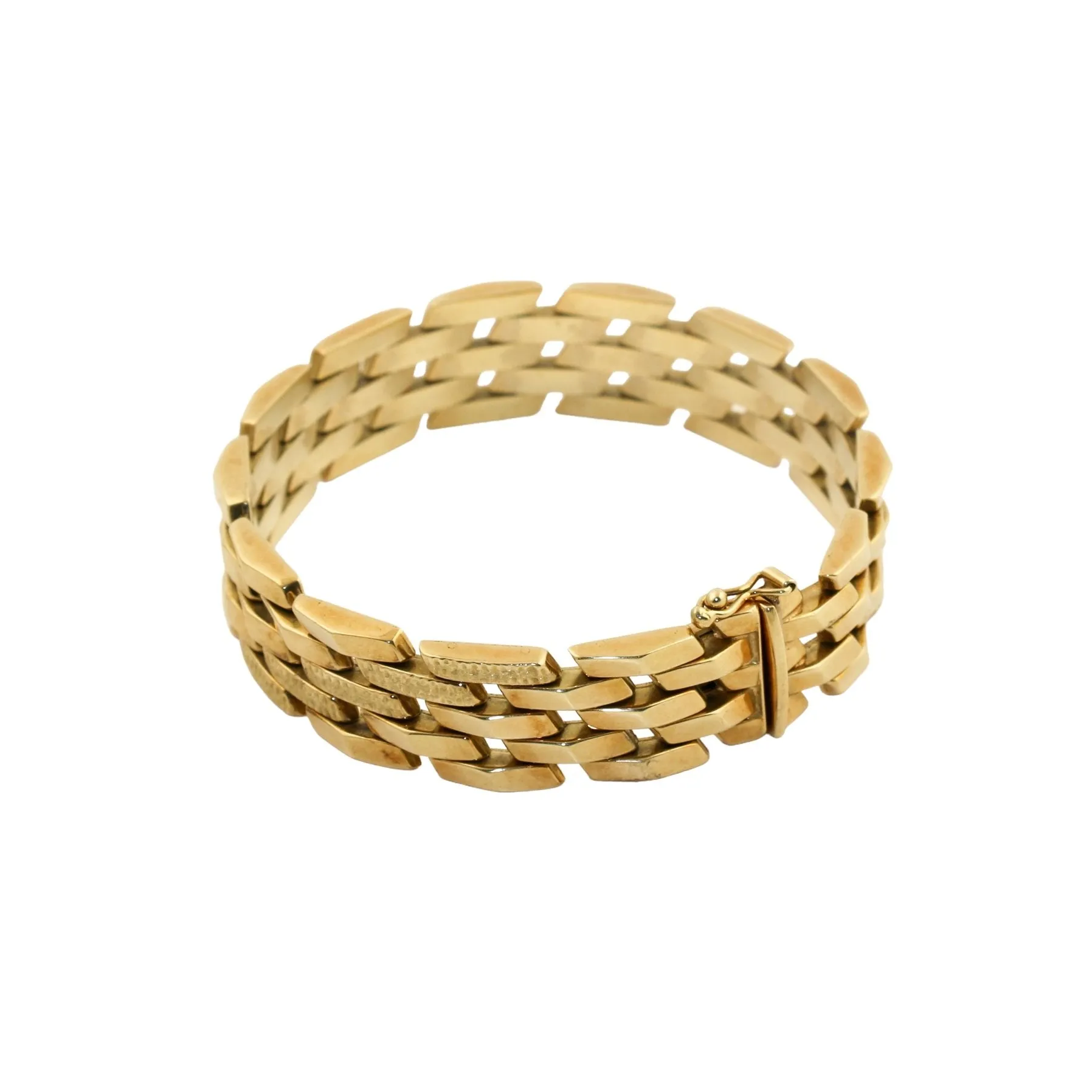 14k Gold Chainmail Link Bracelet