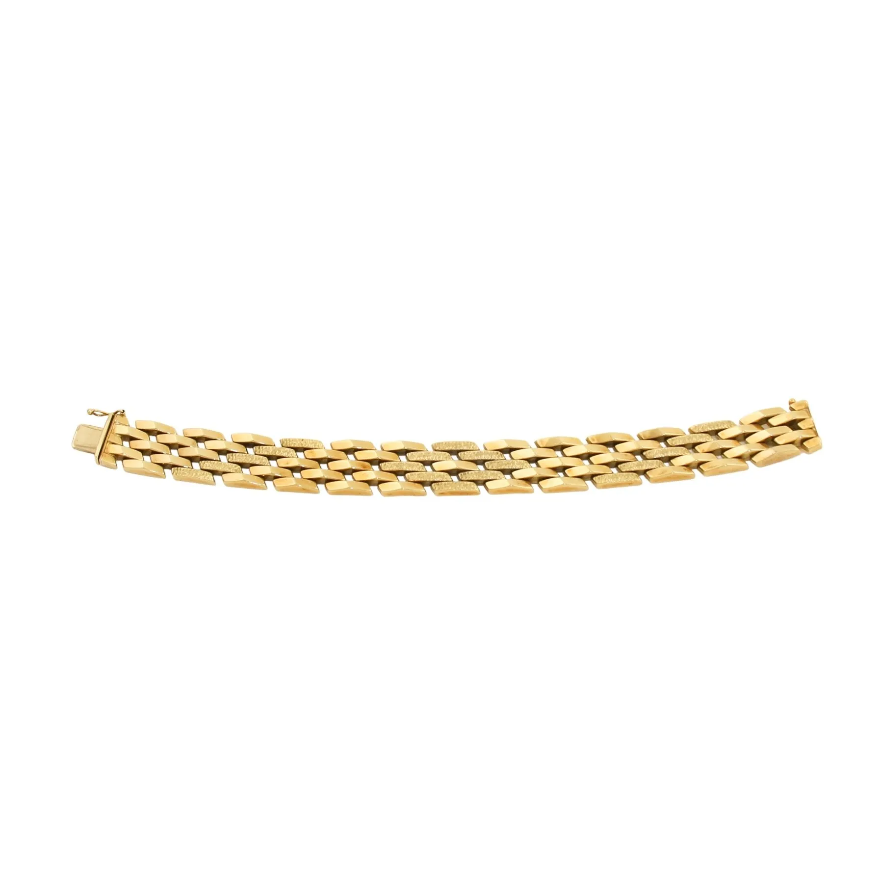 14k Gold Chainmail Link Bracelet