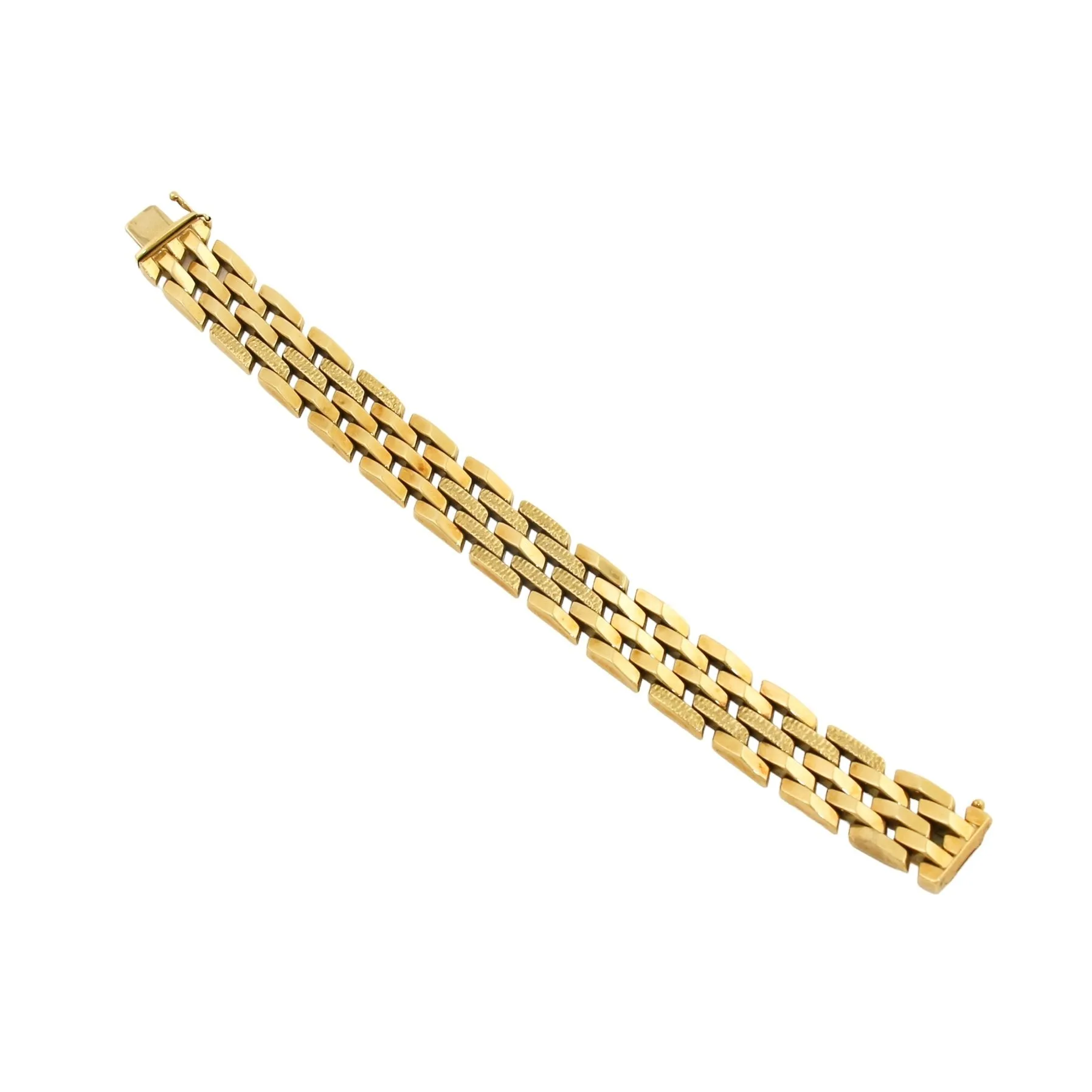 14k Gold Chainmail Link Bracelet