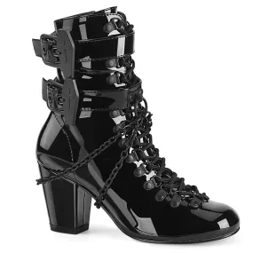 3 Inch Heel VIVIKA-128 Black Patent