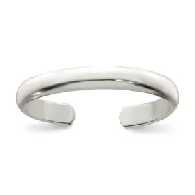 3mm Wide Sterling Silver Toe Ring