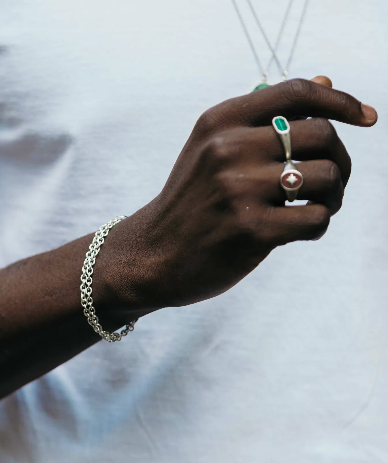 4mm Sterling Silver "Indira" Chain Bracelet