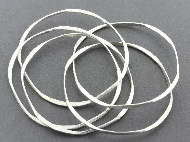 5 in 1 bangle - pure silver