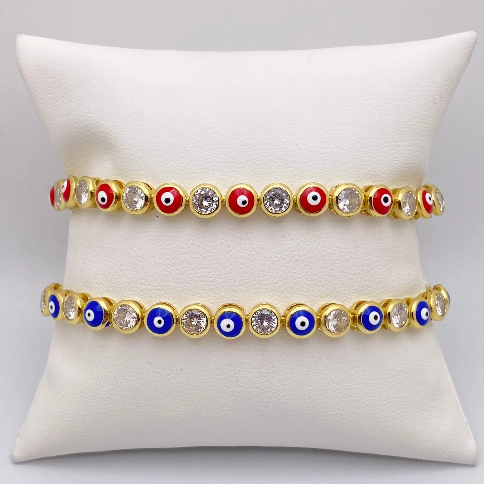 Adjustable Evil Eye Bracelet Tennis 03