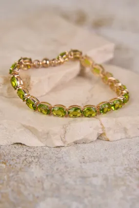 August Birthstone Bracelet