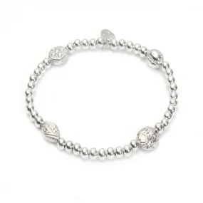 Balance Ball Bracelet in Sterling Silver