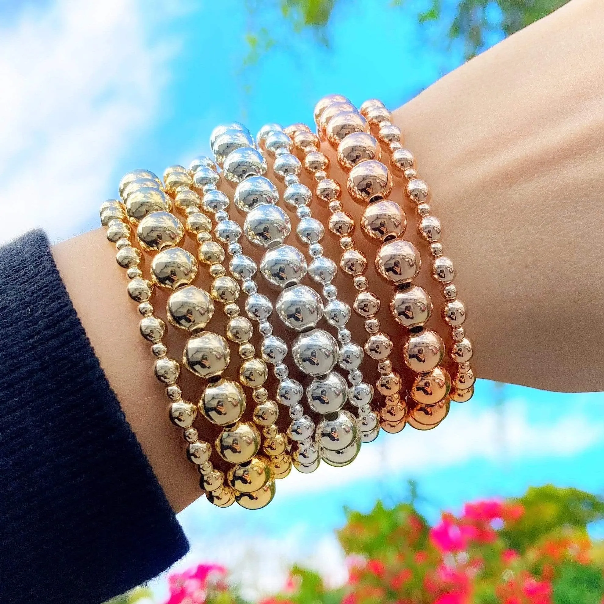 Baller | Silver Bracelets by Size