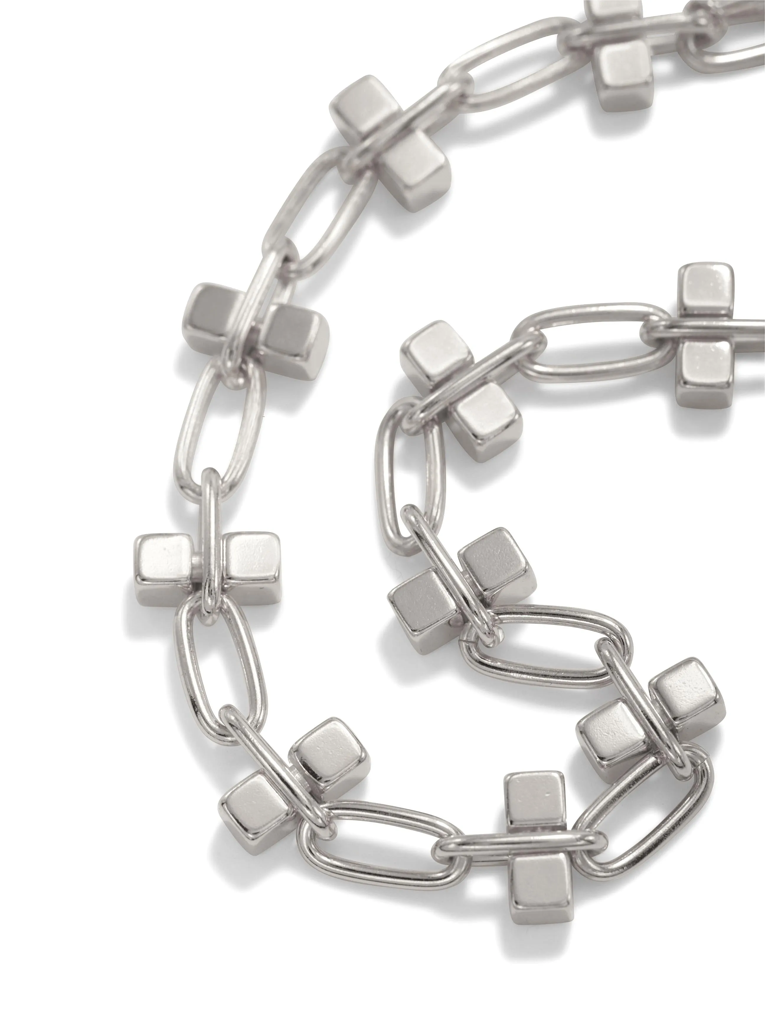 Blockbuster Silver Chain Bracelet