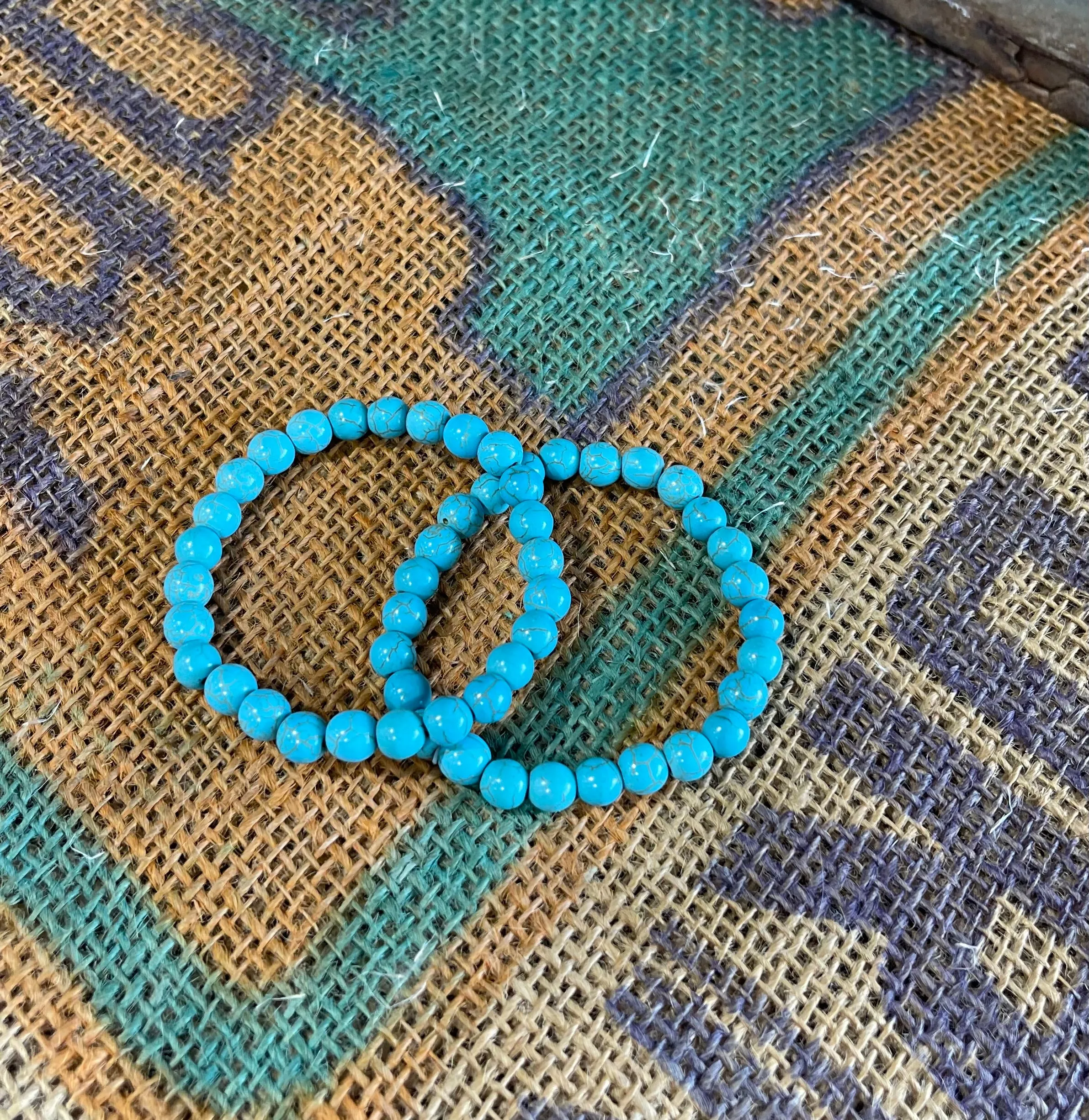 Blue Turquoise Bracelet