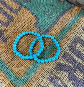 Blue Turquoise Bracelet