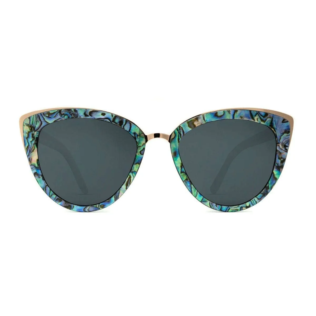 Bombshell Abalone & Wood Sunglasses