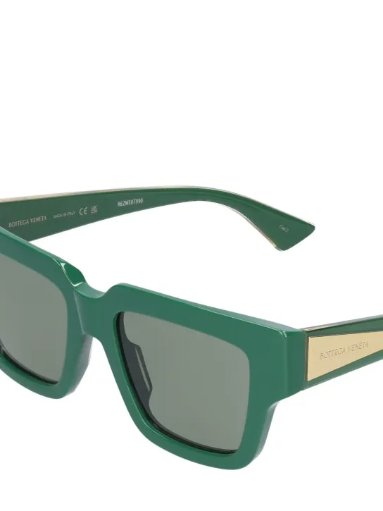 Bottega Veneta   Tri-fold square sunglasses 