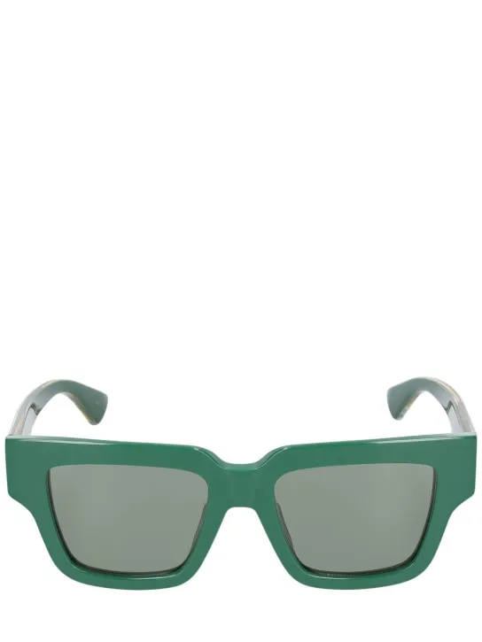 Bottega Veneta   Tri-fold square sunglasses 