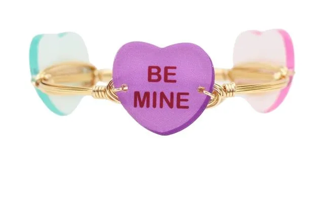 Bourbon & Bowetie Candy Hearts Bangle