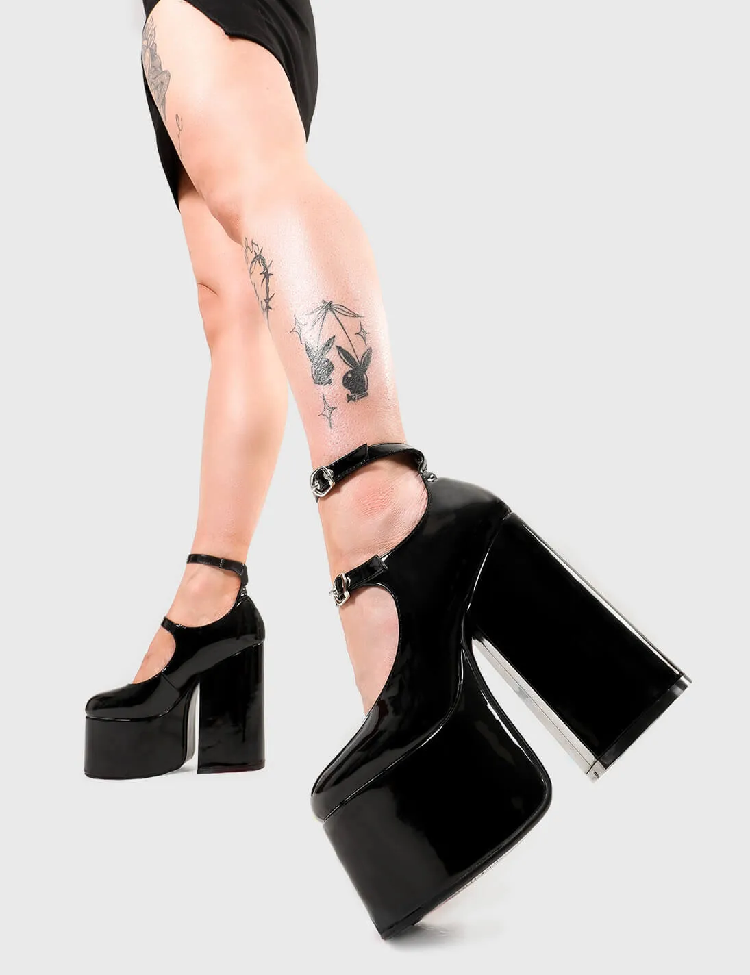 Break My Neck Platform Heels