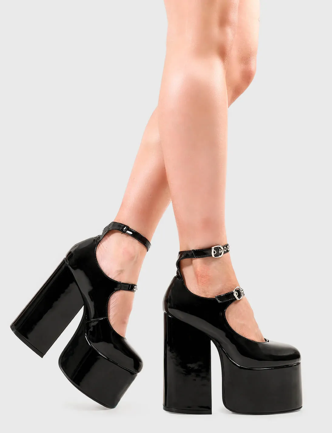 Break My Neck Platform Heels