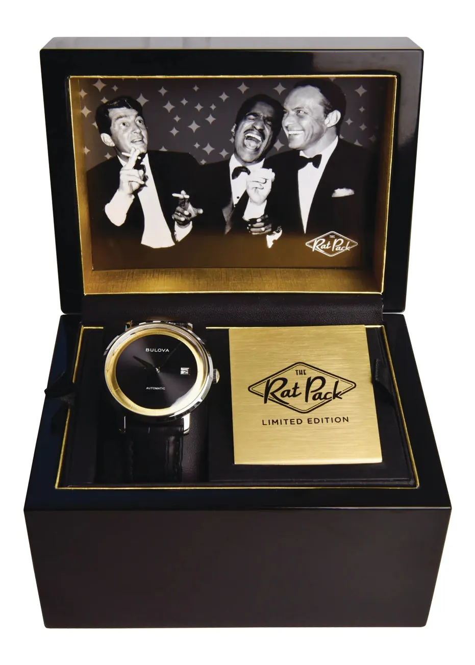 BULOVA GENTS LIMITED EDITION FRANK SINATRA RAT PACK 96B406