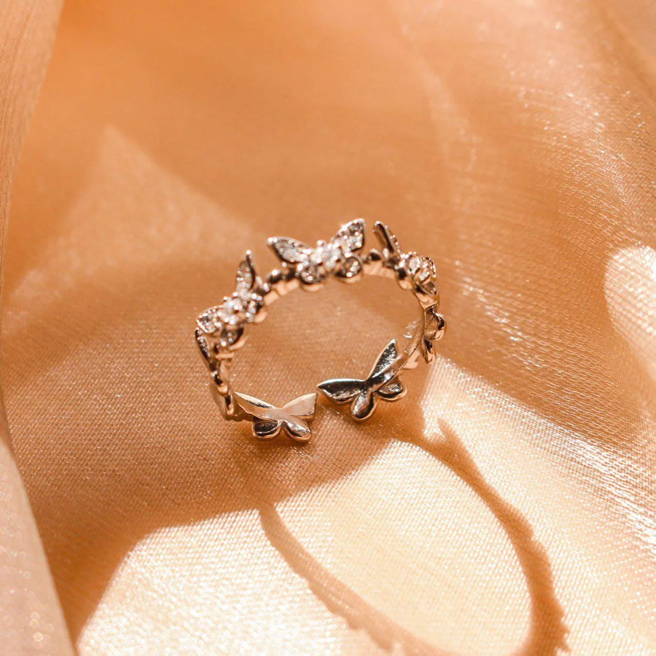 Butterfly Crown Ring