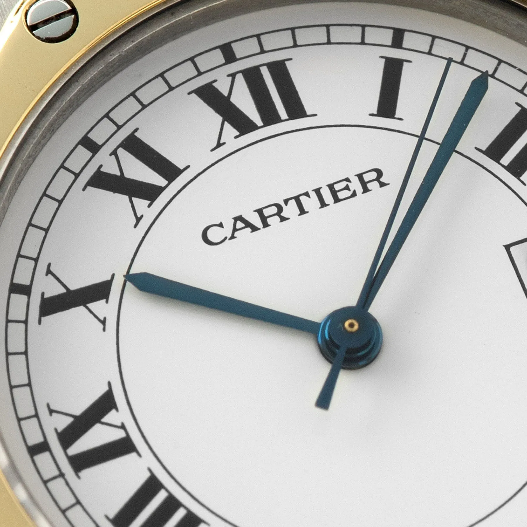 Cartier Santos Ronde Steel and Gold