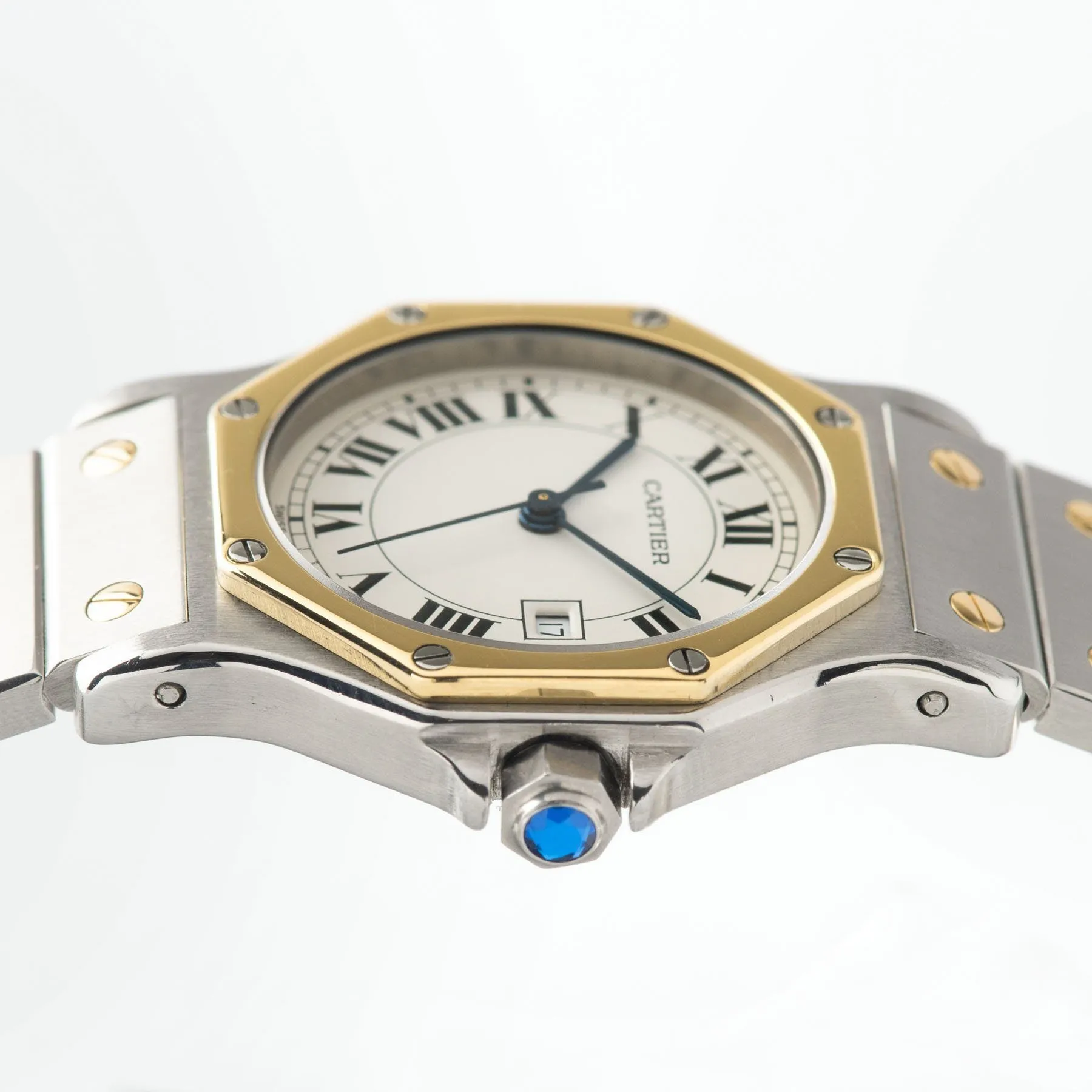 Cartier Santos Ronde Steel and Gold