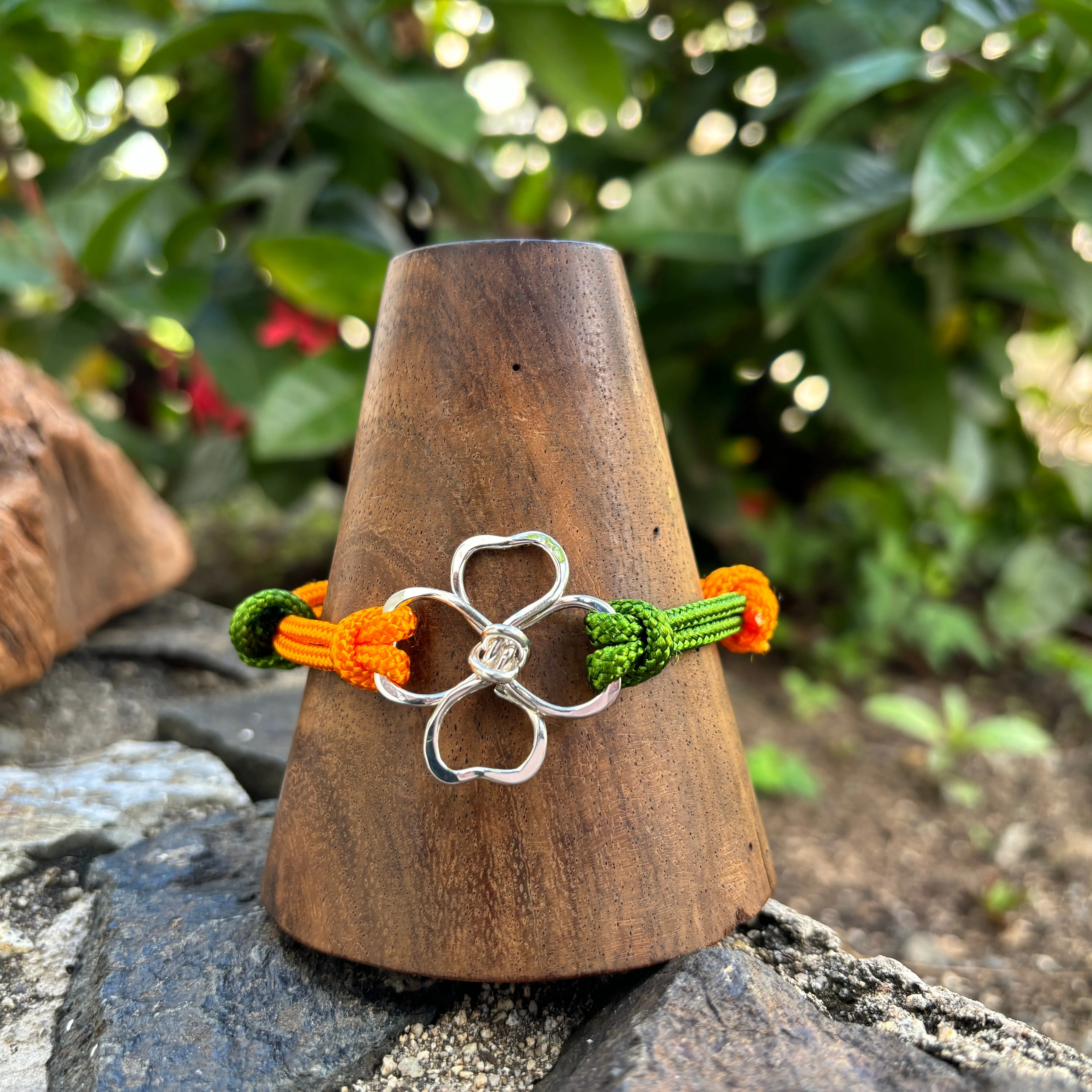 Clover Cord Bracelet