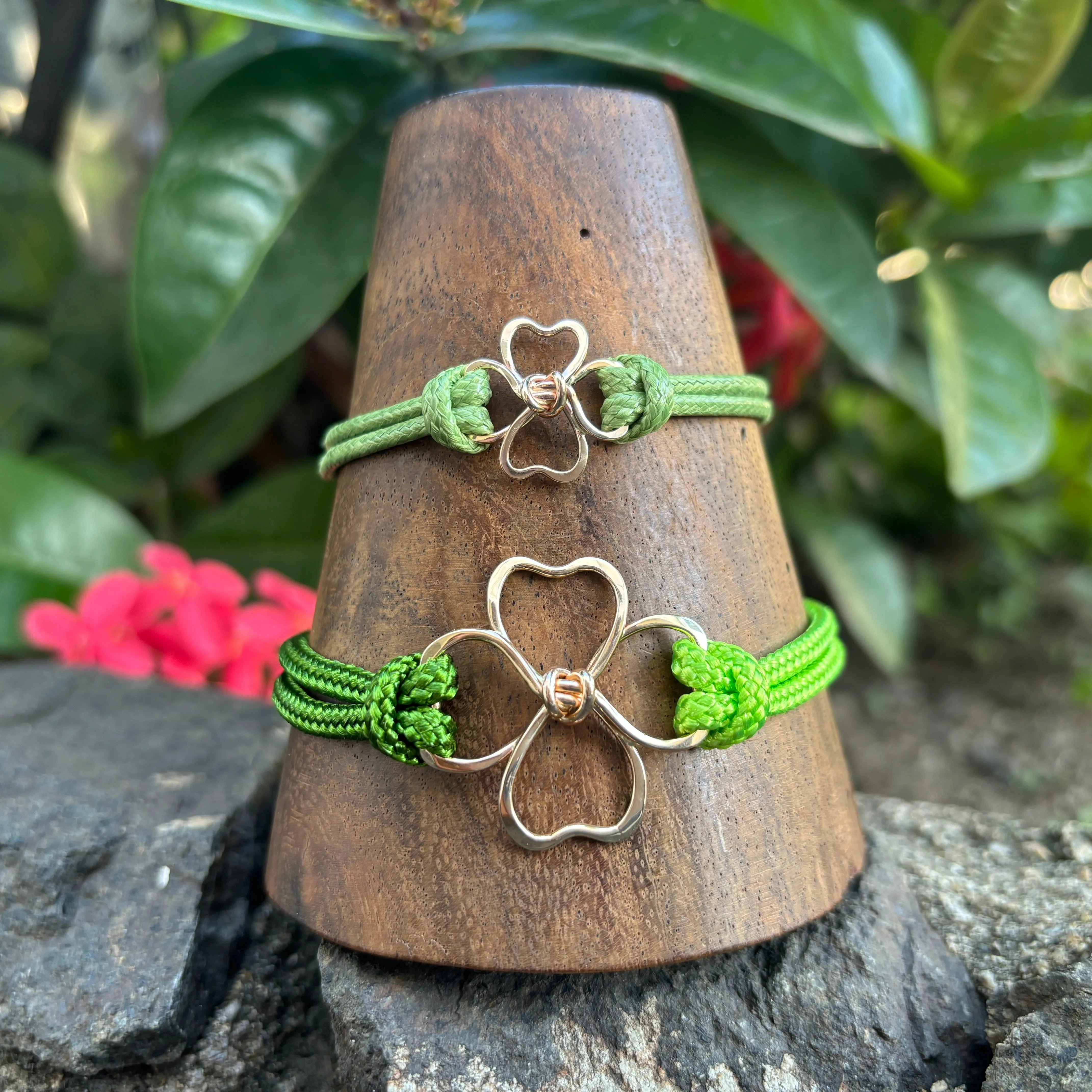 Clover Cord Bracelet