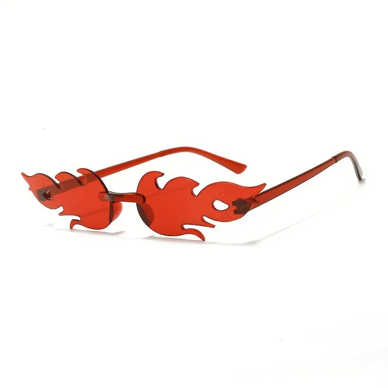 Cool Flame Shape Sunglasses for Trendsetters