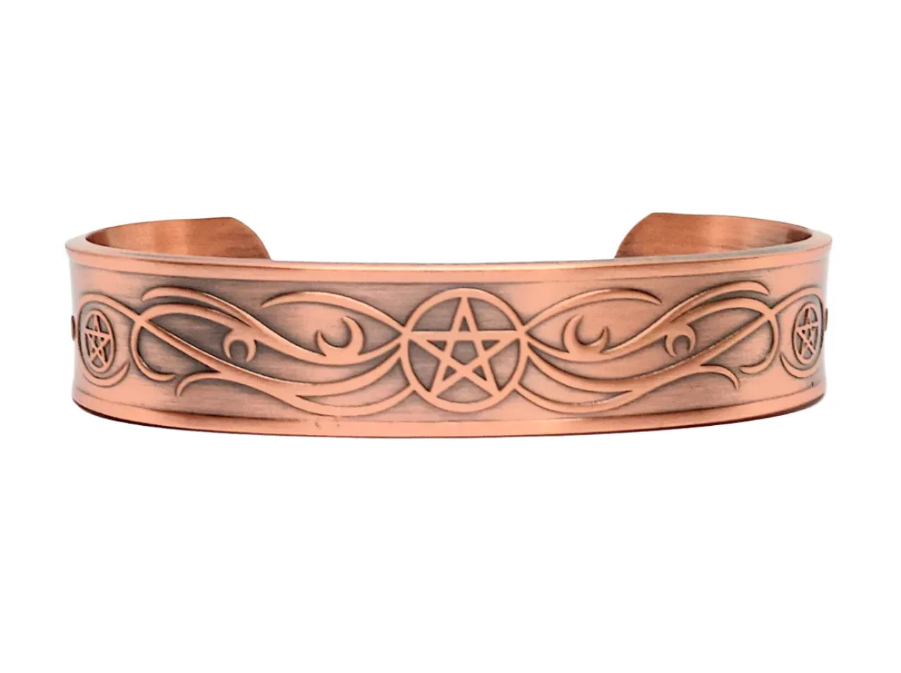 Copper Magnetic Pentagram Adjustable Bracelet