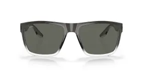 Costa Del Mar Paunch XL Fog Gray Frame - Gray Glass Lens - Polarized Sunglasses