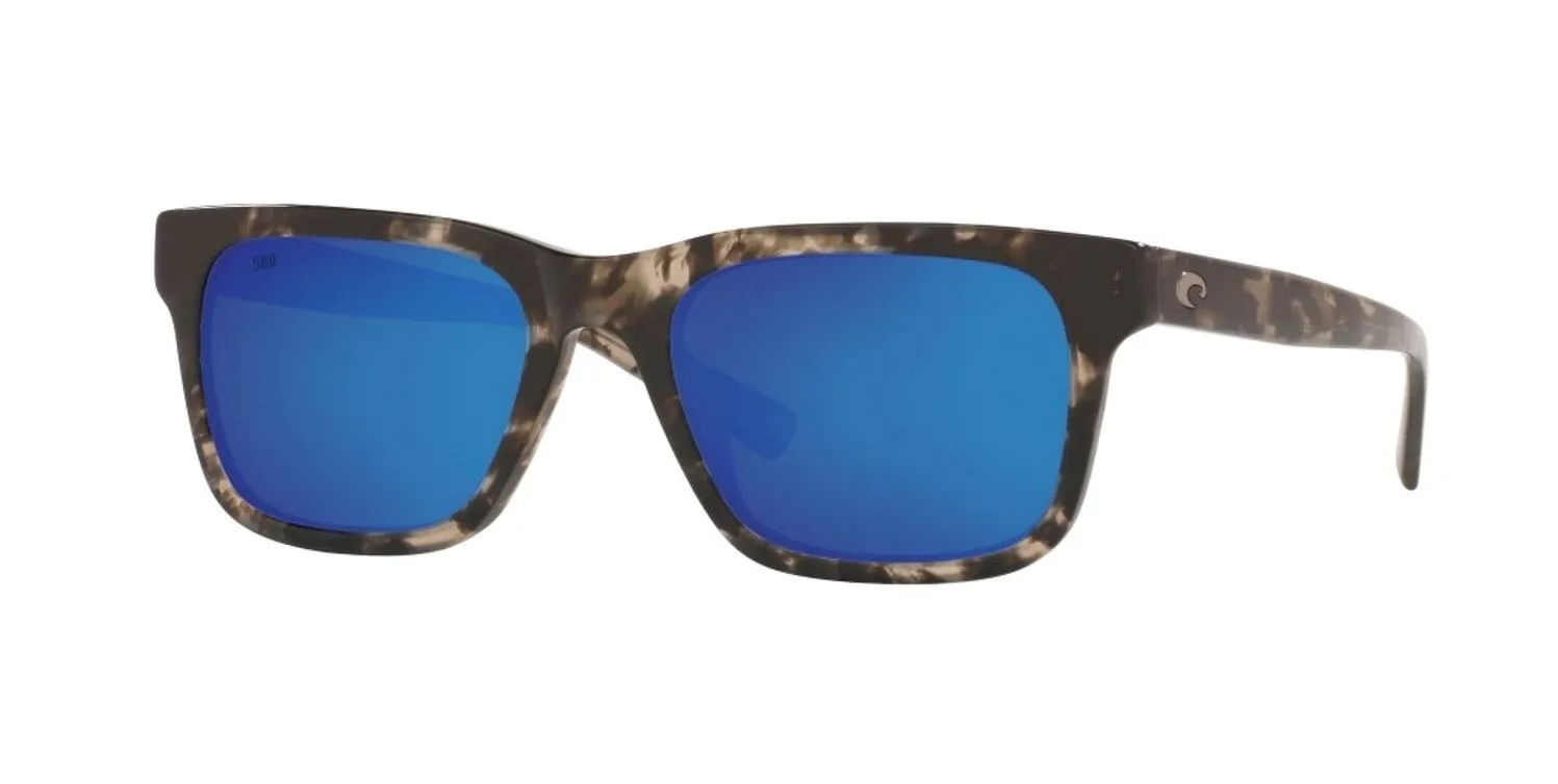 Costa Del Mar Tybe Shiny Black Kelp Frame -  Polarized Sunglasses