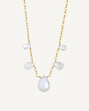 Delia Moonstone Necklace