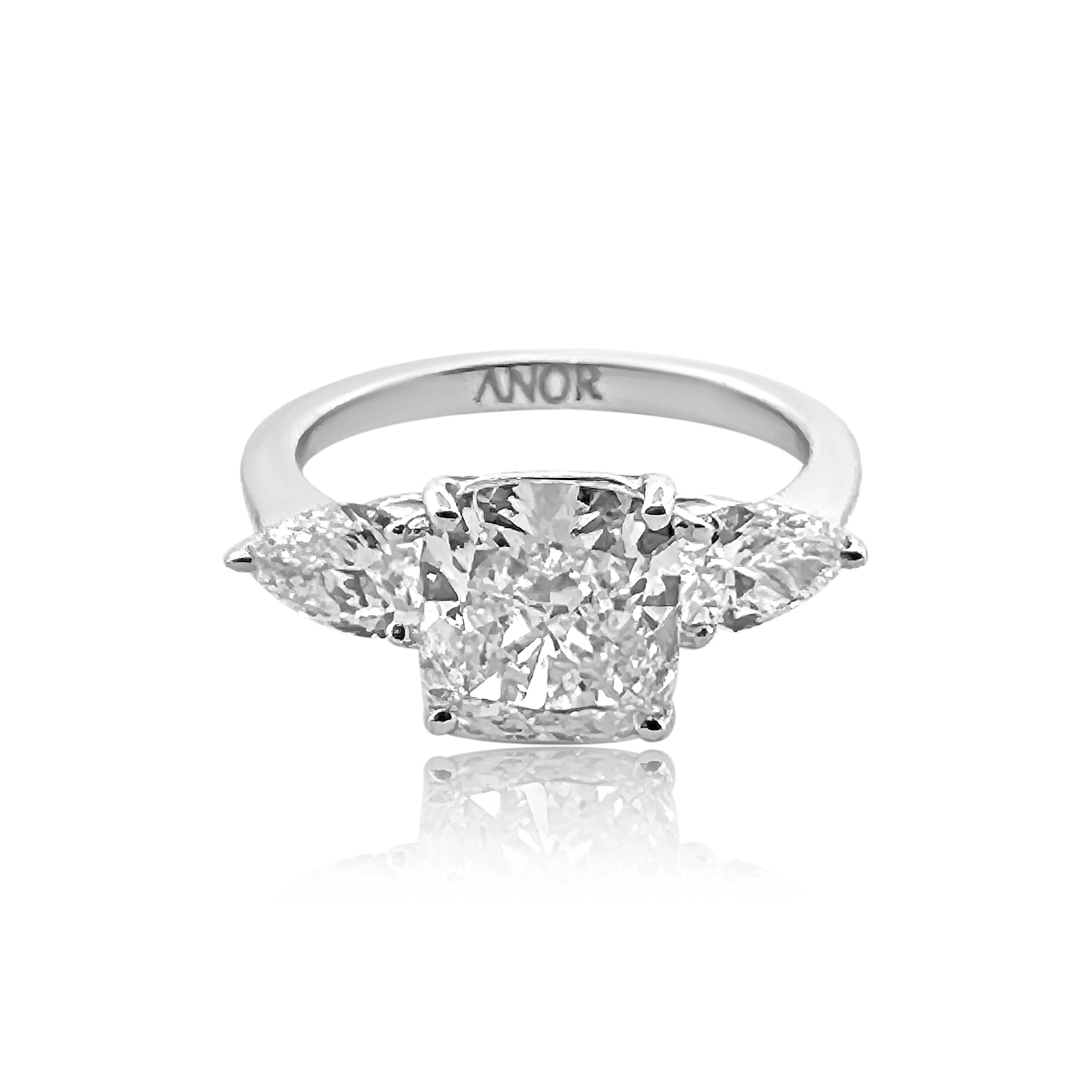 Diamond Ring 3.32cts TW