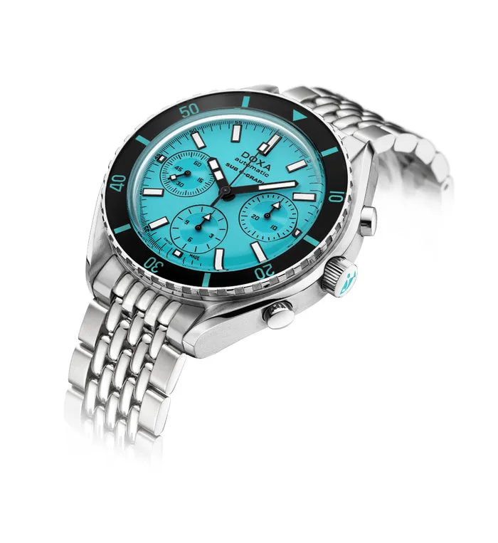 DOXA Sub 200 C-Graph Aquamarine Stainless Steel - 798.10.241.10