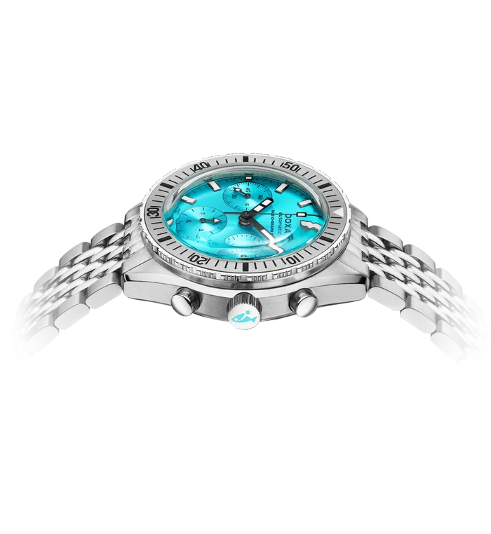 DOXA Sub 200 C-Graph II Aquamarine Stainless Steel - 797.10.241.10