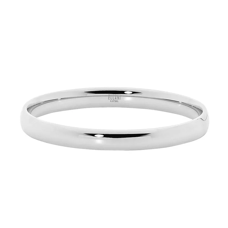 Ellani Stainless Steel Wide Bangle