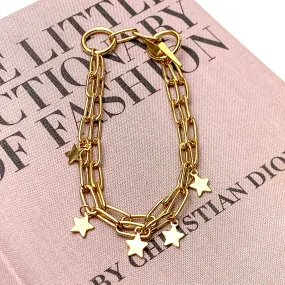 Even the Stars Fall for You Bracelet in Gold