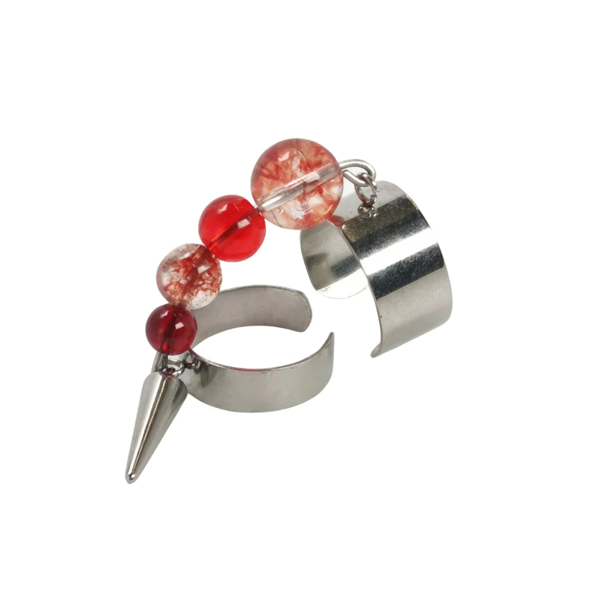 Fervooor Crimson romance ring set