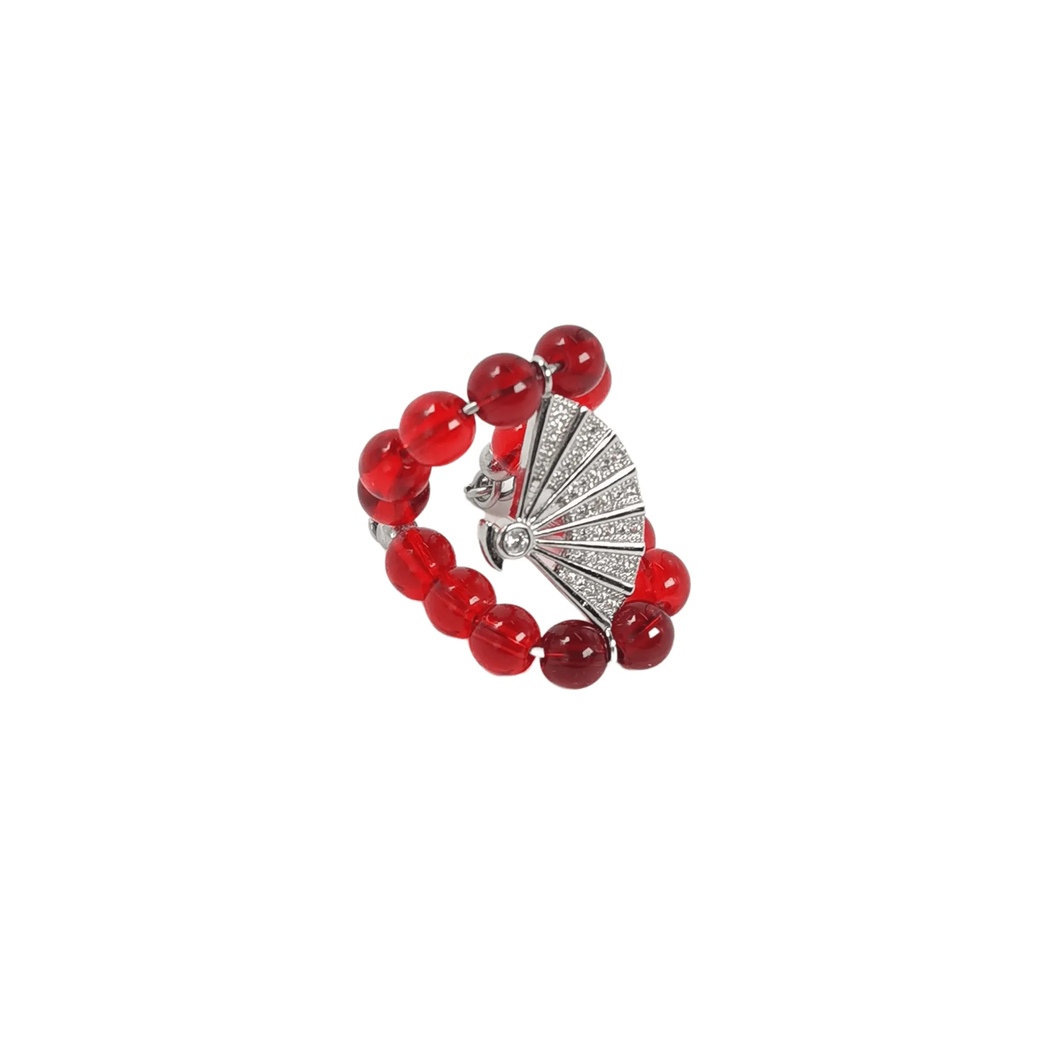 Fervooor Crimson romance ring set