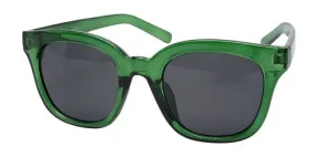 Forest Green Marian Retro Sunglasses