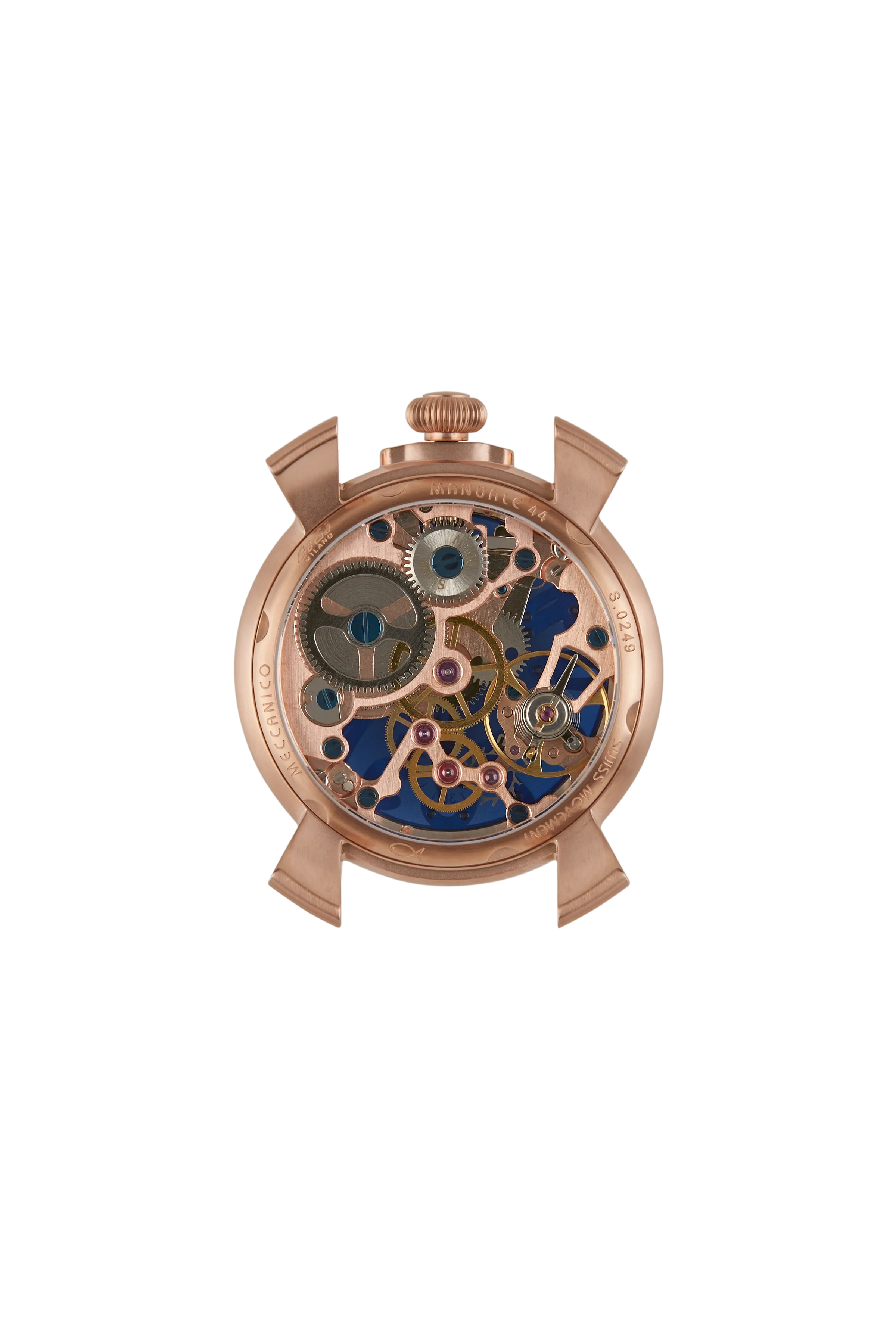 GaGà Milano Watch Manuale Forty-Four 44mm Skeleton Rose Gold