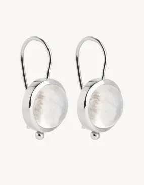 Garland Moonstone Earring Silver