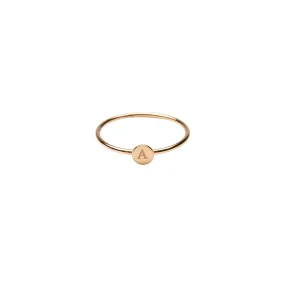 Gold Filled Flat Circle Ring