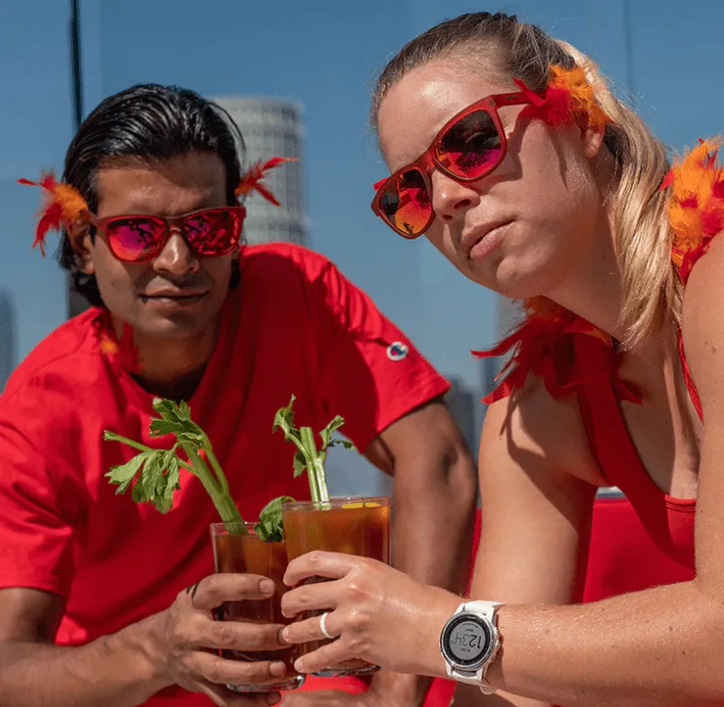 Goodr OG Sunglasses - Phoenix at a Bloody Mary Bar