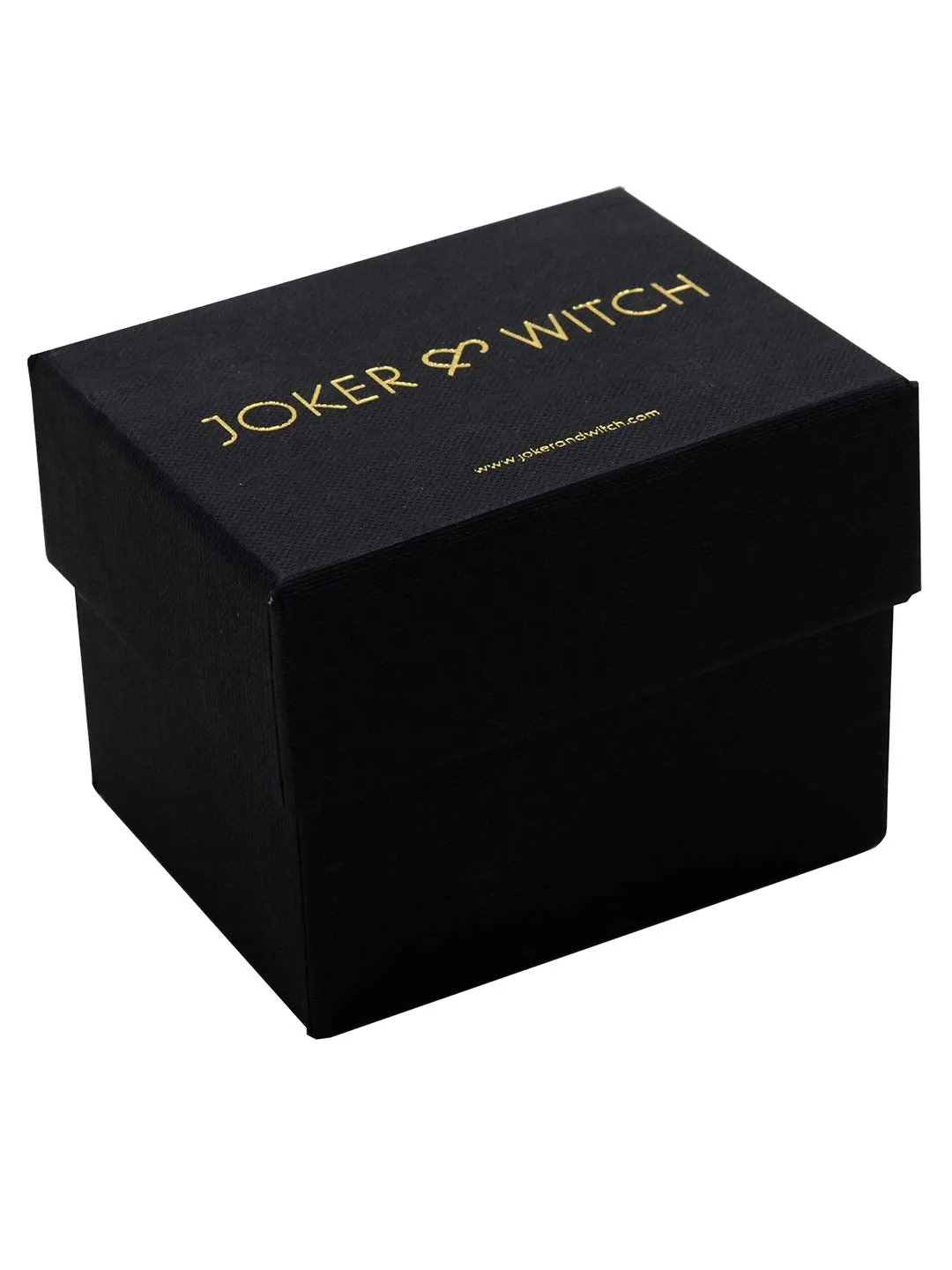 Joker & Witch INES Black Dial Sleek Black Watch for Women