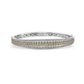 Krypell Collection Diamond Saddle Bracelet