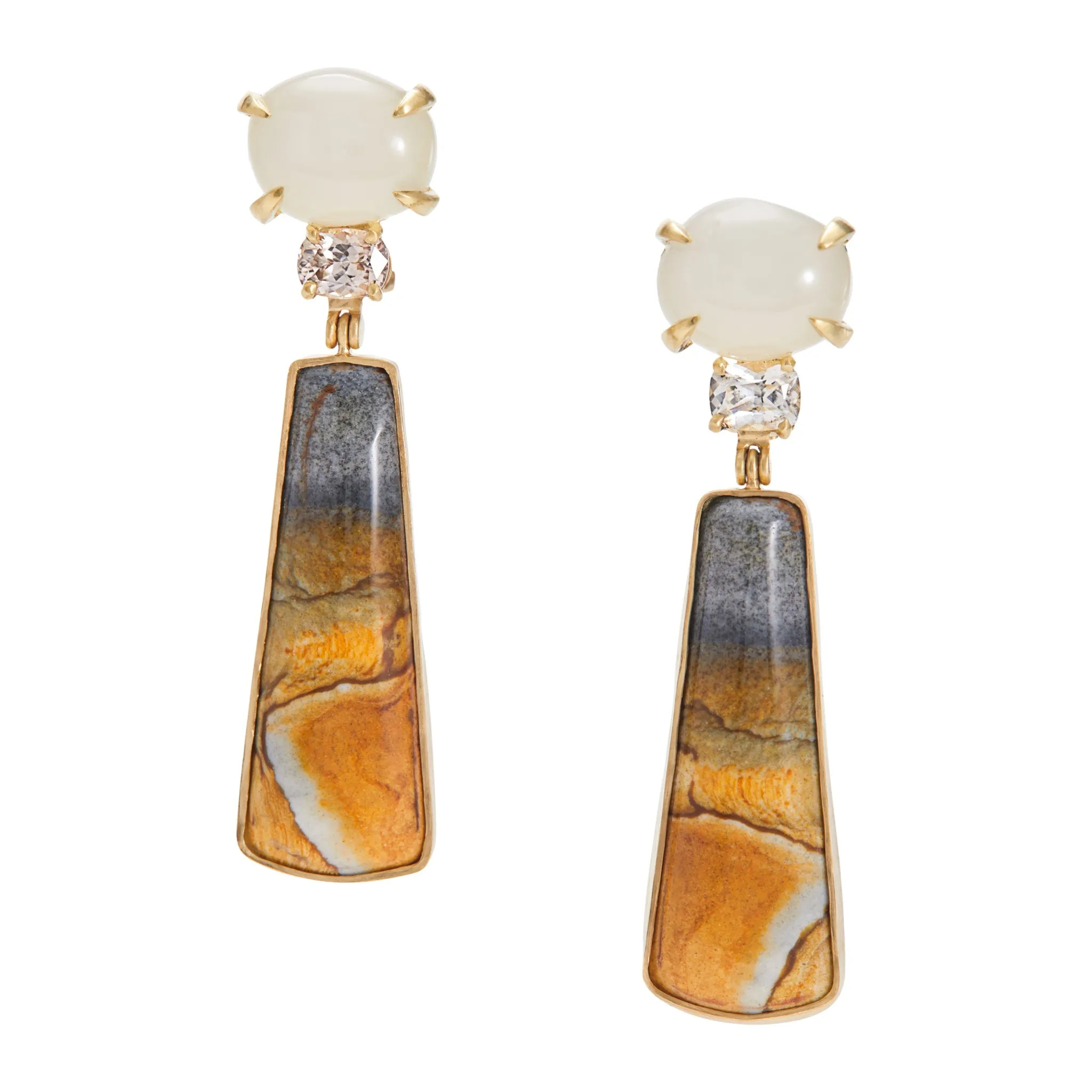 Landscape: Desert, Oasis Earrings