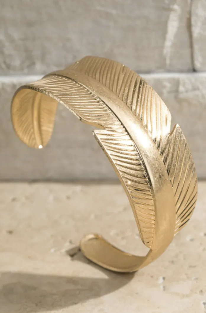 Leaf Cuff Bracelet