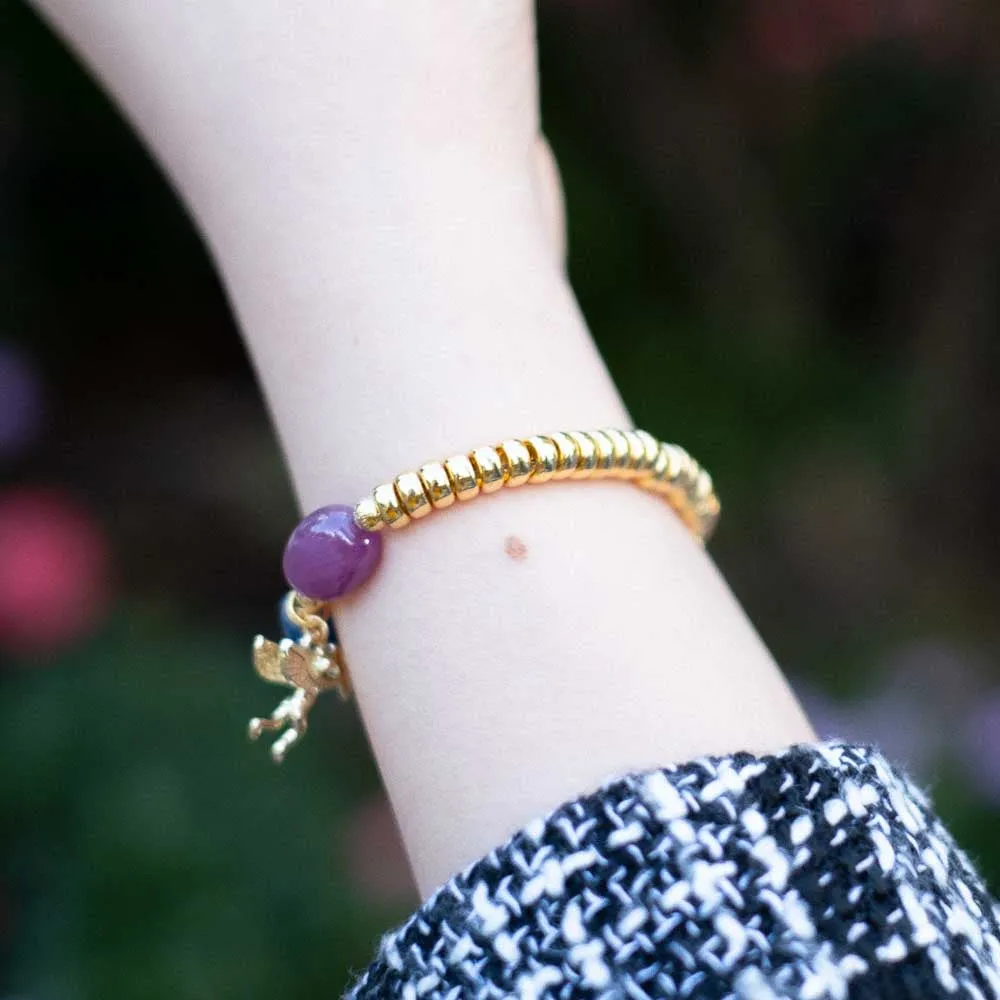 Little Angel - Umba Sapphire Gold Bracelet