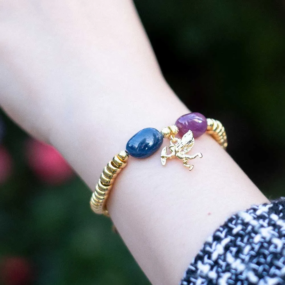 Little Angel - Umba Sapphire Gold Bracelet